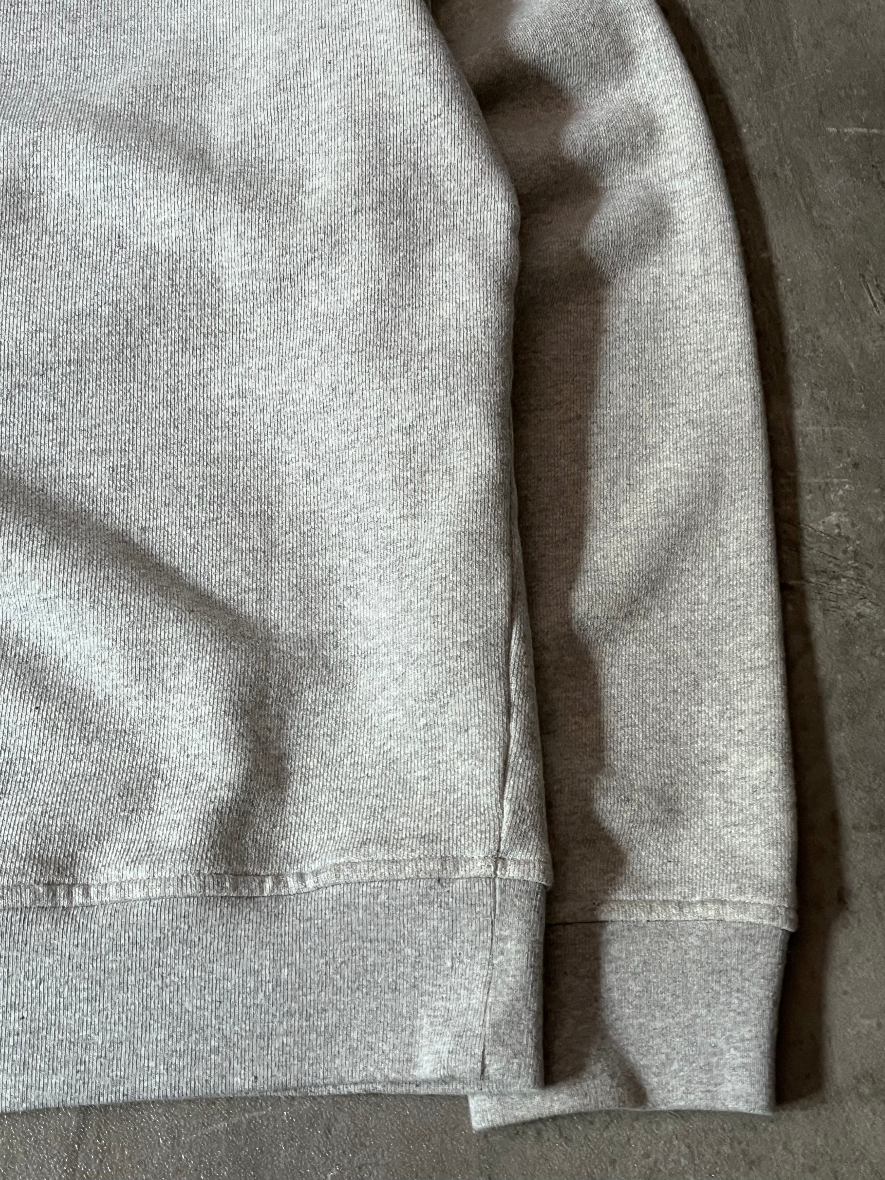A/W 2020 Maison Margiela Upside Down Logo Sweatshirt Grey Man - L