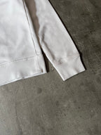 S/S 2021 Maison Margiela Upside Down Logo Sweatshirt White Men - M
