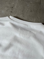 S/S 2021 Maison Margiela Upside Down Logo Sweatshirt White Men - M