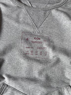 S/S 2021 Maison Margiela Icon Print Double Layer Sweatshirt Grey Men - M