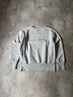 S/S 2021 Maison Margiela Icon Print Double Layer Sweatshirt Grey Men - M