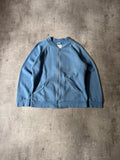 Acne Studios 90s Action Jeans Back Logo Zip Up Sweatshirt Blue - Women - M