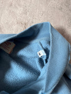 Acne Studios 90s Action Jeans Back Logo Zip Up Sweatshirt Blue - Women - M