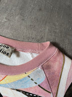 S/S 2014 Acne Studios College H.K Sweatshirt Multicolor Men - M