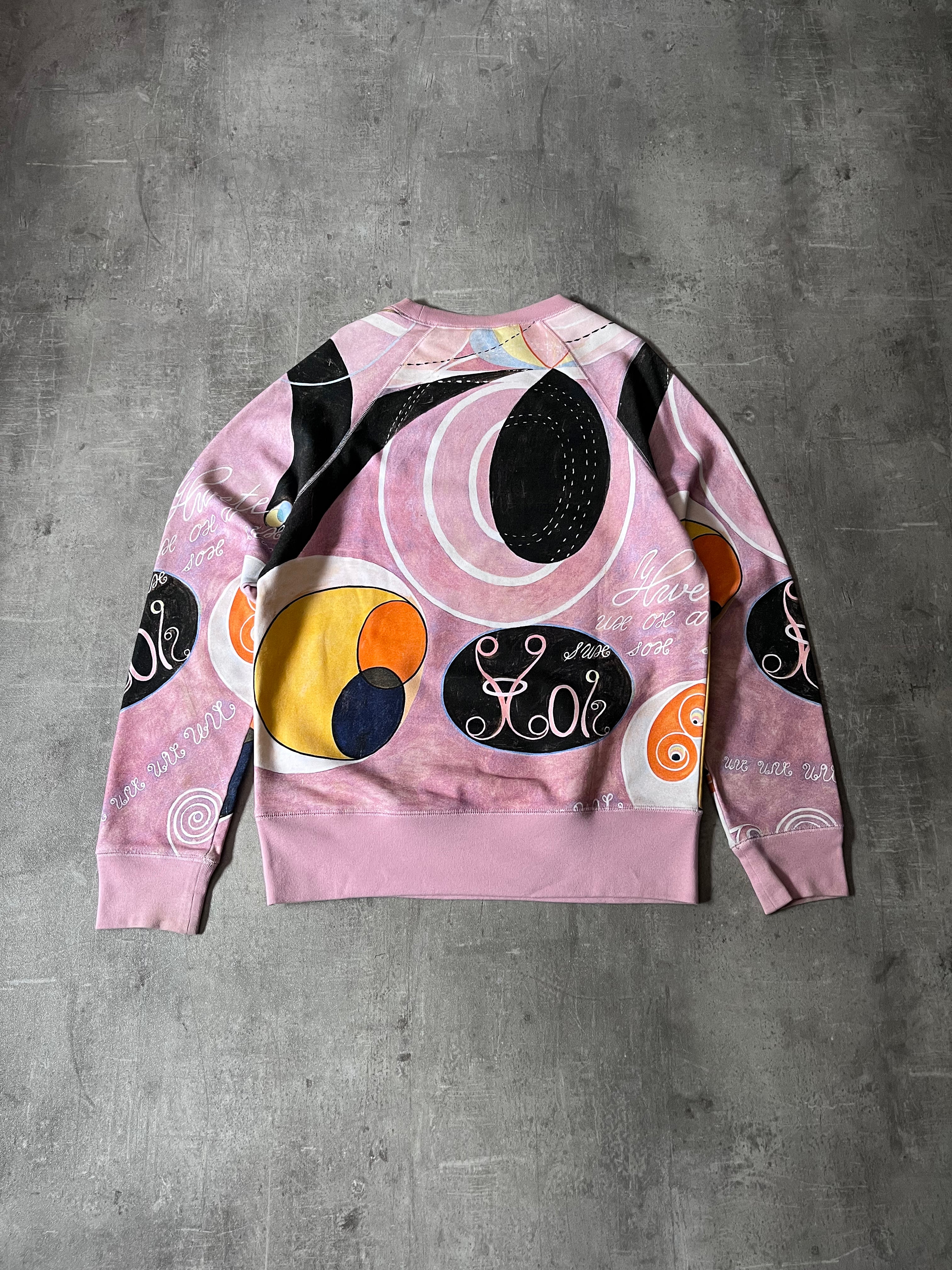 S/S 2014 Acne Studios College H.K Sweatshirt Multicolor Men - M