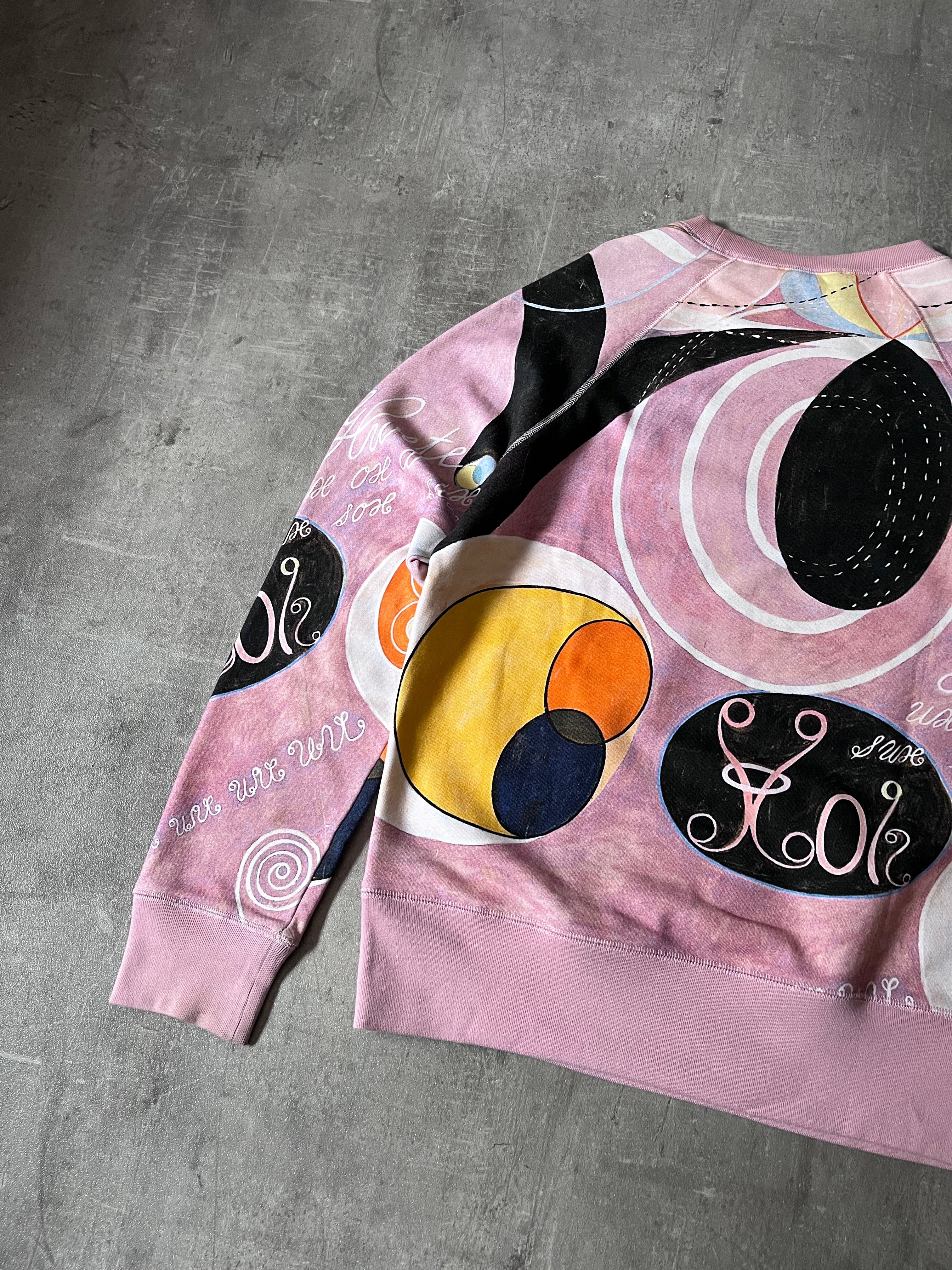 S/S 2014 Acne Studios College H.K Sweatshirt Multicolor Men - M