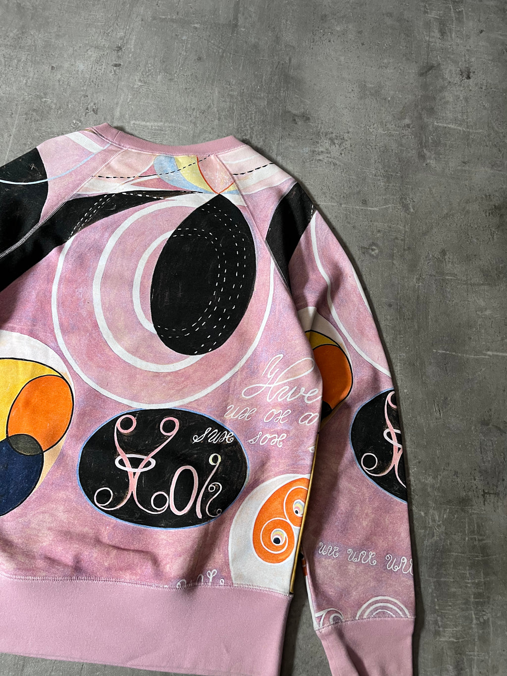 S/S 2014 Acne Studios College H.K Sweatshirt Multicolor Men - M