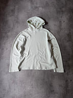 Our Legacy Translucent White Loop Loose Hoodie Mint Men - S