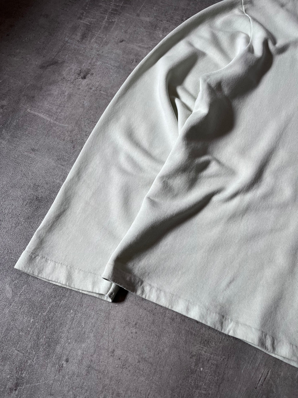 Our Legacy Translucent White Loop Loose Hoodie Mint Men - S