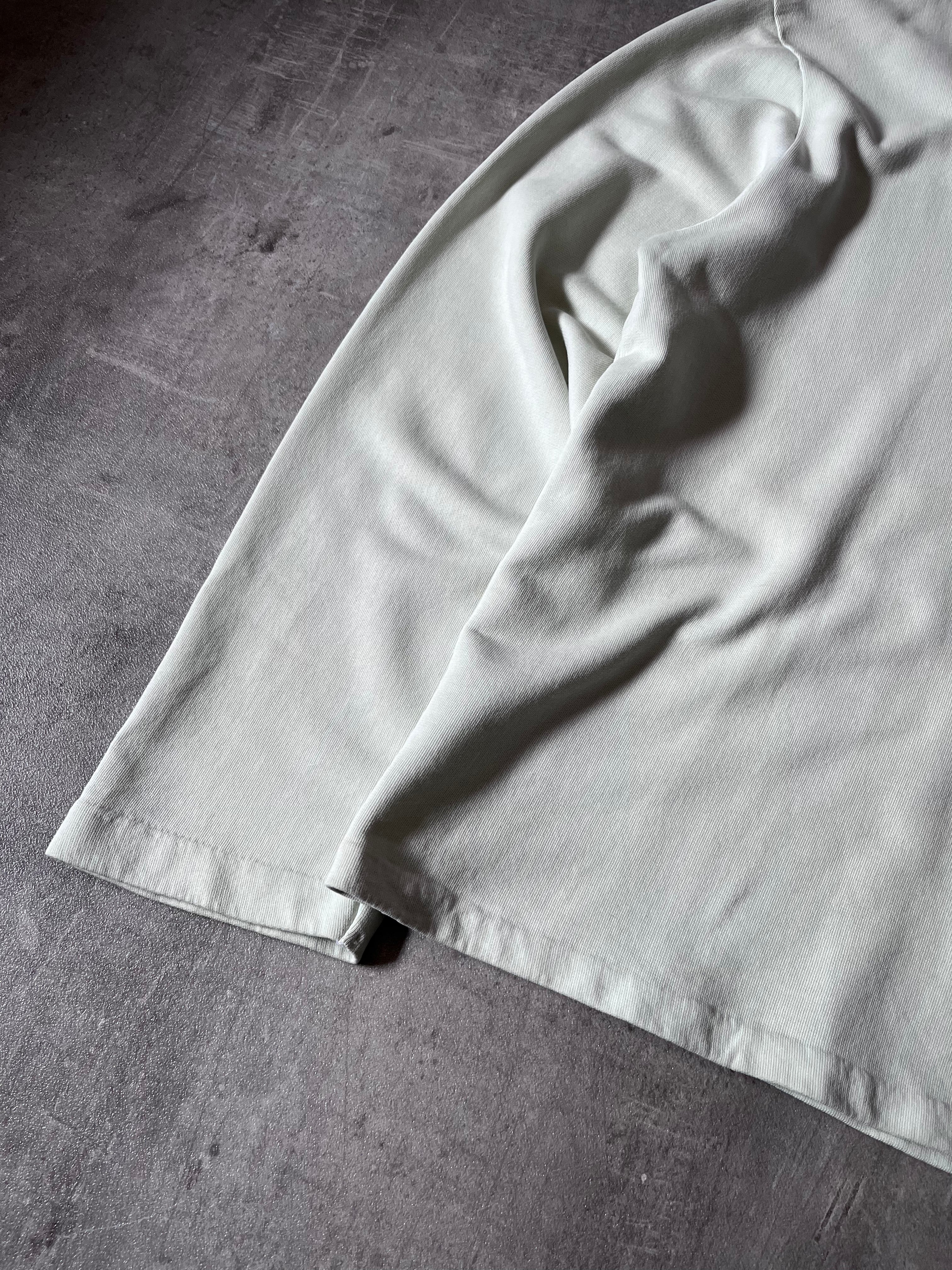 Our Legacy Translucent White Loop Loose Hoodie Mint Men - S