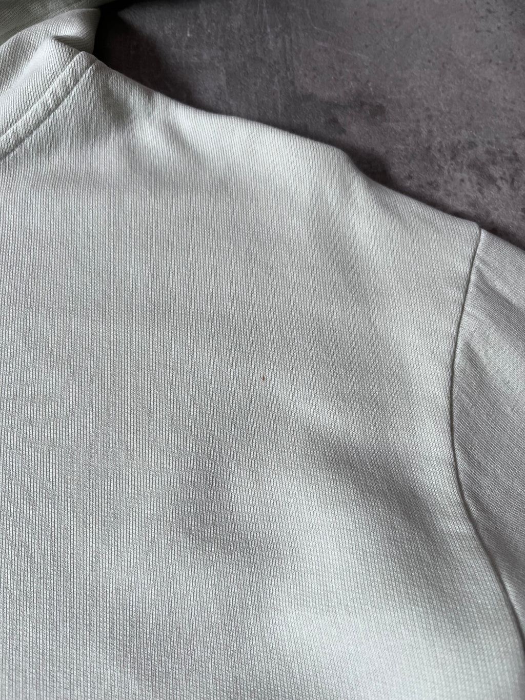 Our Legacy Translucent White Loop Loose Hoodie Mint Men - S