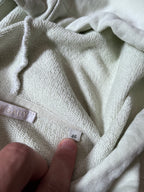 Our Legacy Translucent White Loop Loose Hoodie Mint Men - S