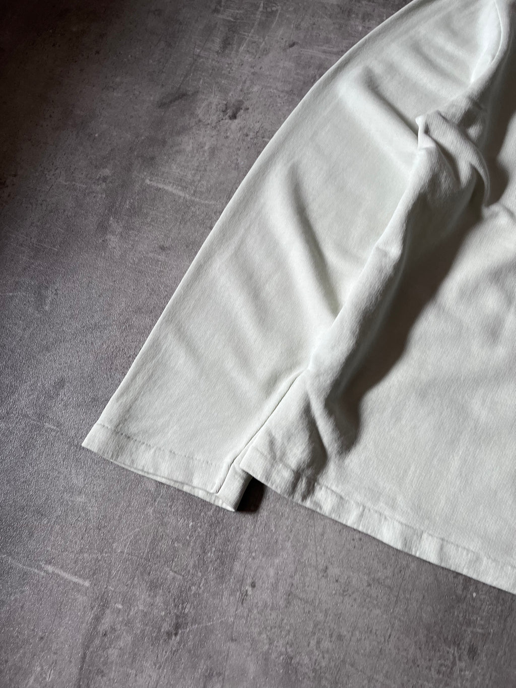 Our Legacy Translucent White Loop Loose Hoodie Mint Men - S