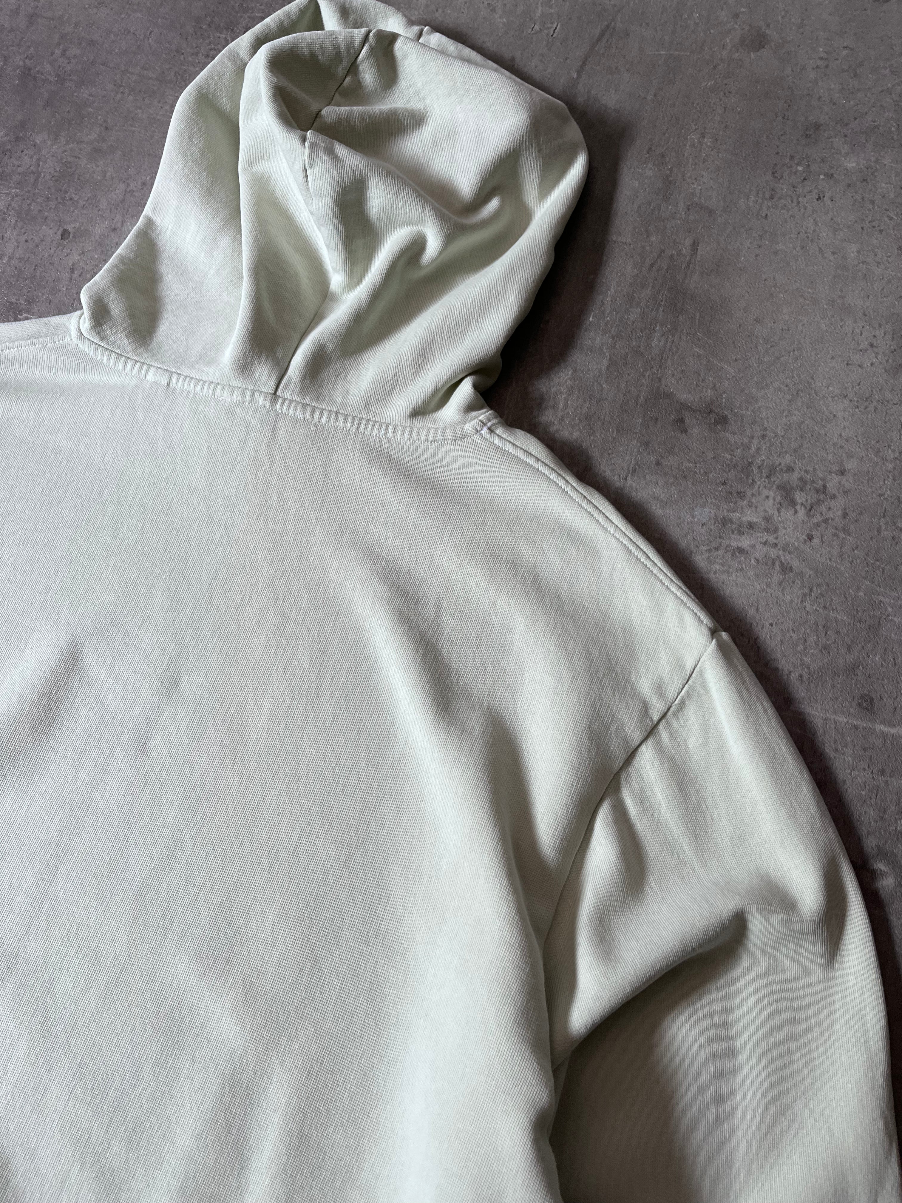 Our Legacy Translucent White Loop Loose Hoodie Mint Men - S