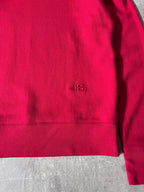 Acne Studios AS Embroidered Logo Sweatshirt Red Men - M