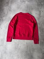 Acne Studios AS Embroidered Logo Sweatshirt Red Men - M