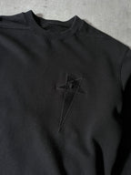 Rick Owens x Champion Embroidered Logo Bodysuit Black Men - M