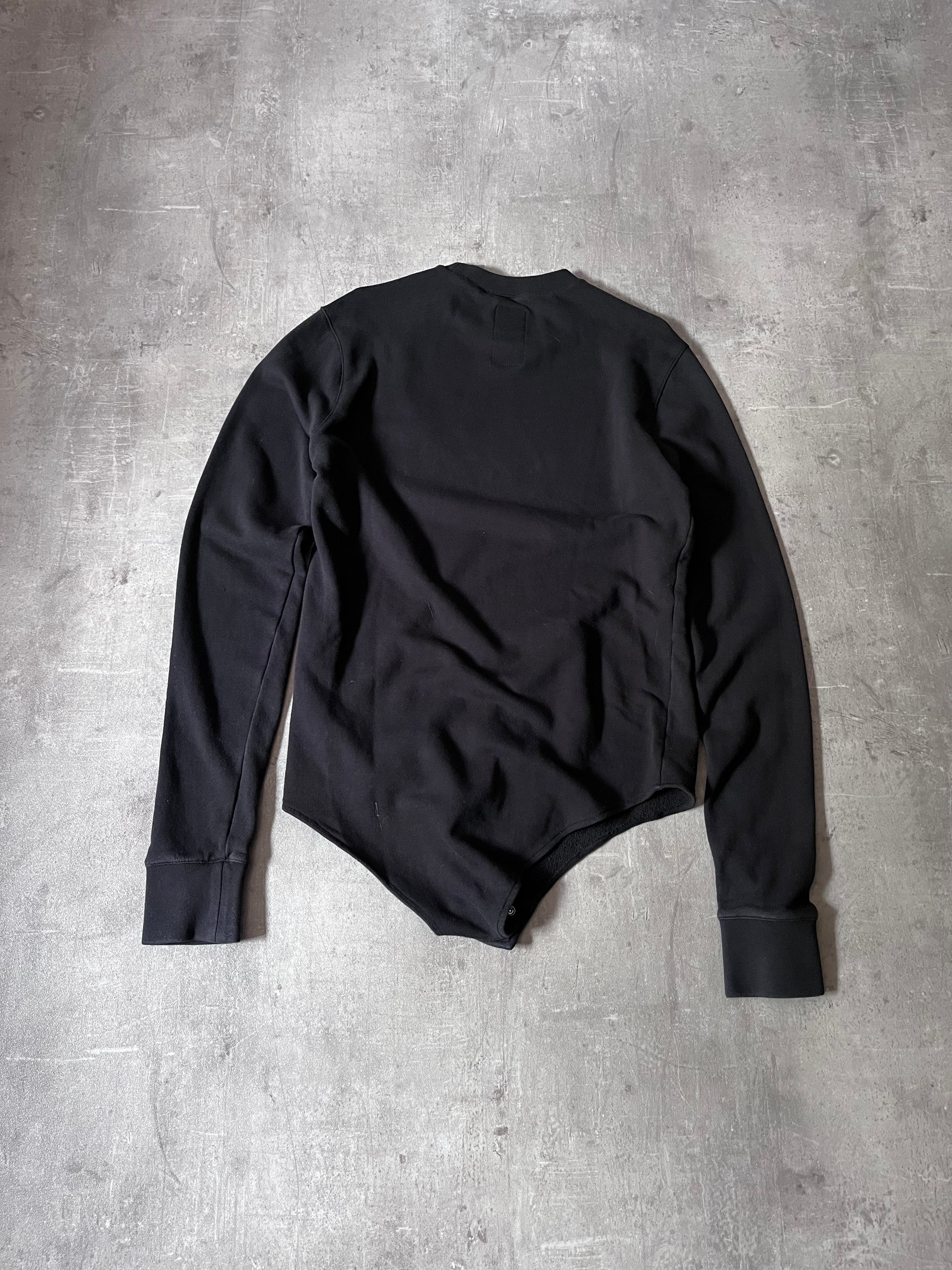 Rick Owens x Champion Embroidered Logo Bodysuit Black Men - M