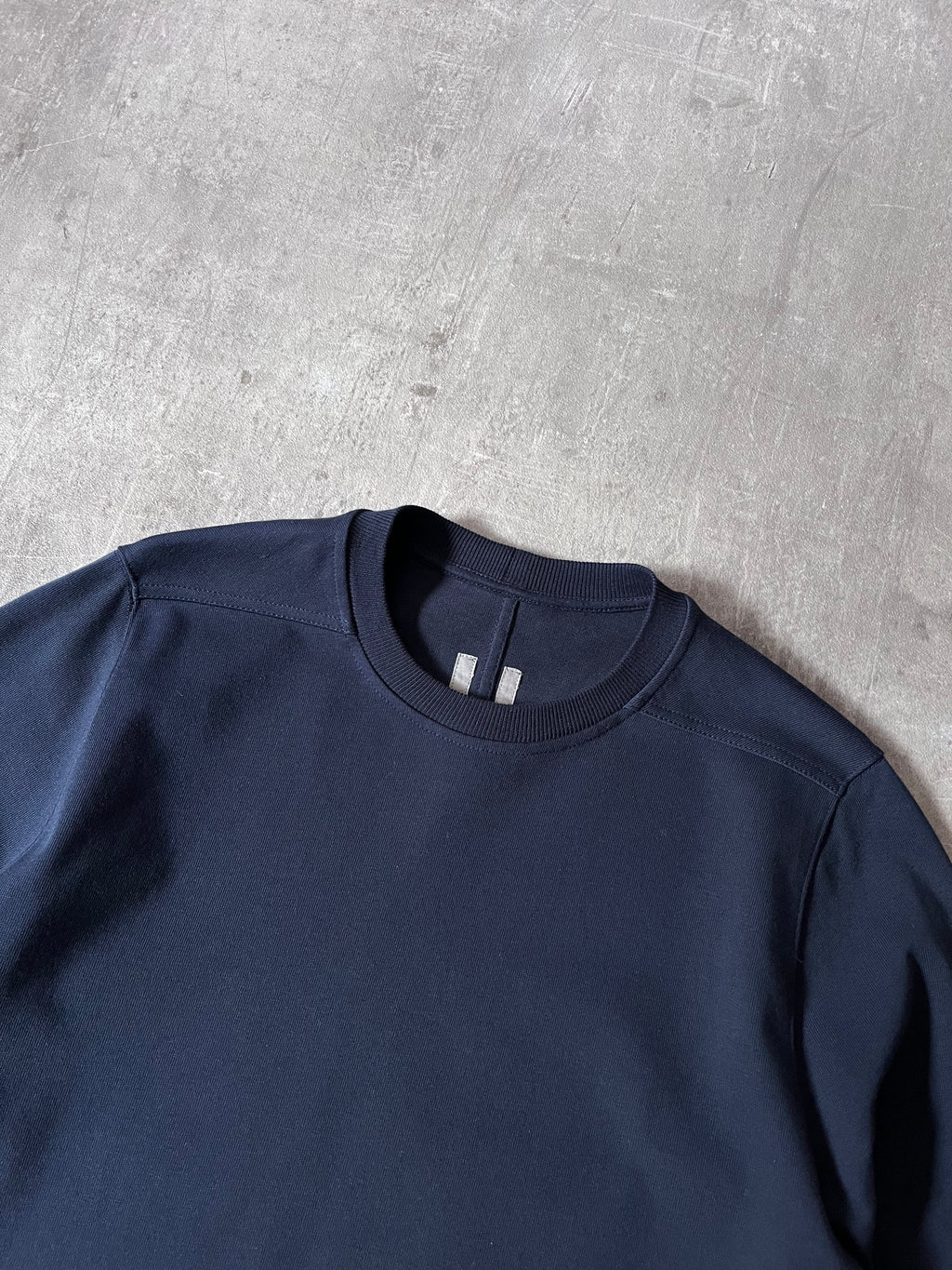 F/W 2020 Rick Owens Performa Sweatshirt Lapis Blue Men - S
