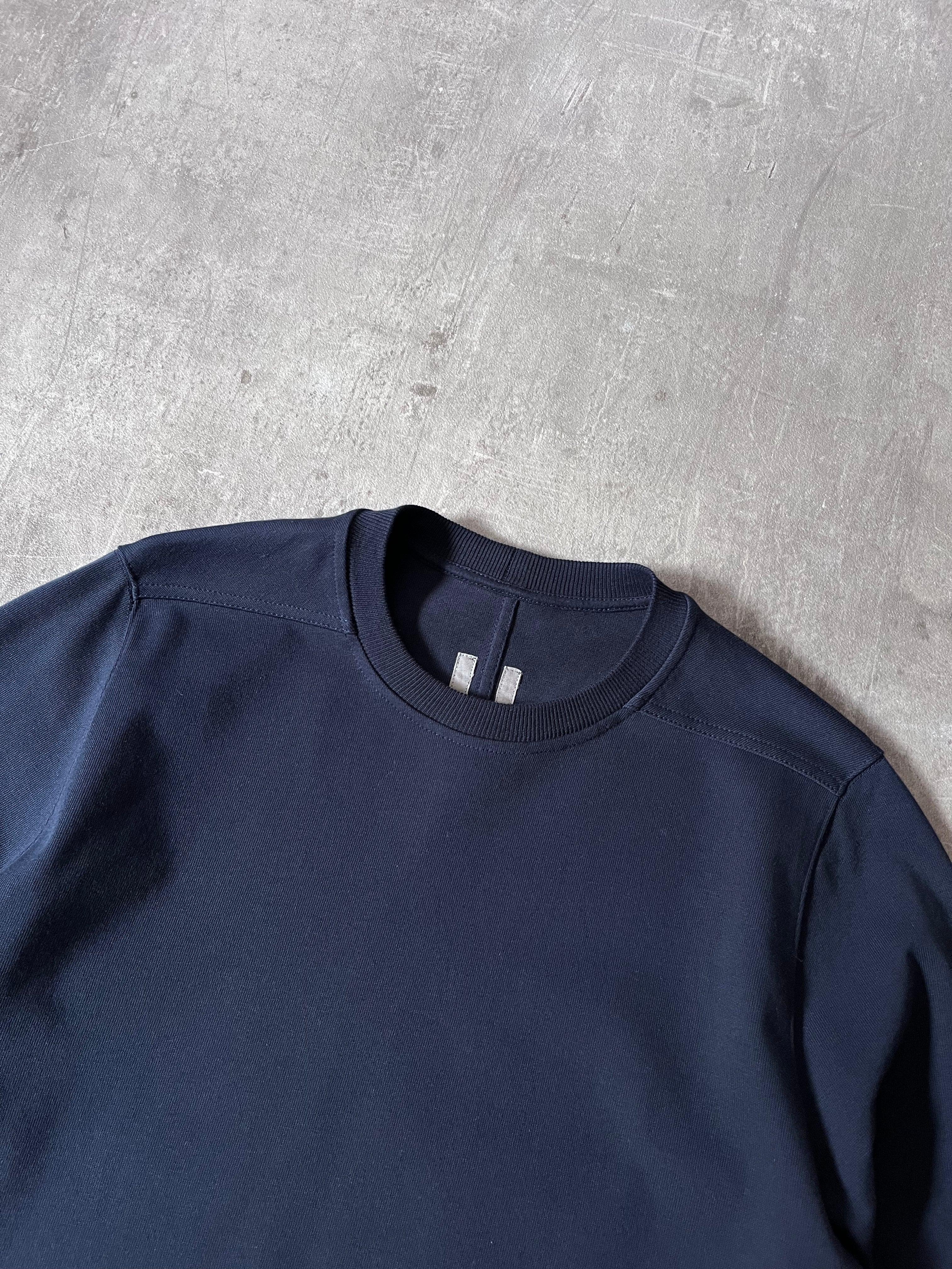 F/W 2020 Rick Owens Performa Sweatshirt Lapis Blue Men - S