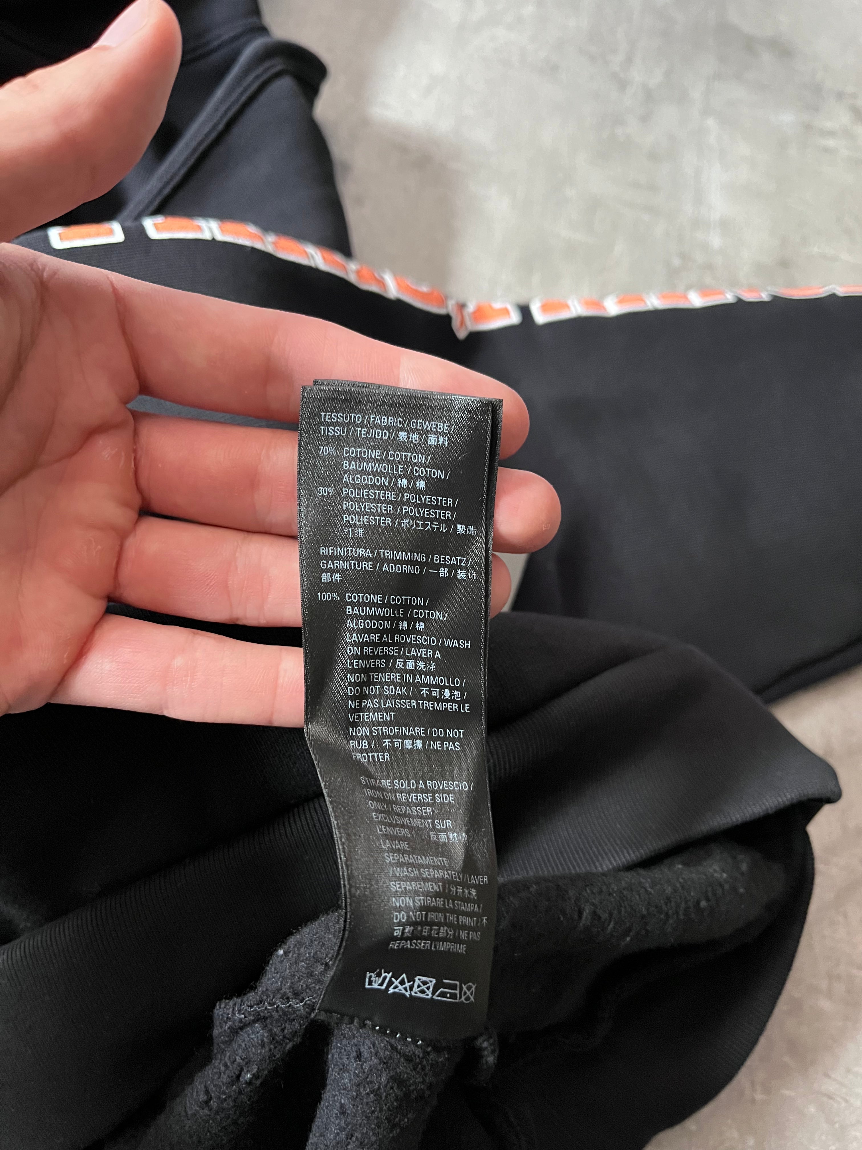 Balenciaga Maison Logo Hoodie Black Men - M