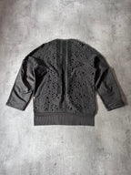Y-3 Yohji Yamamoto x Adidas Sample Wool Camo Zip Sweatshirt Green Men - M