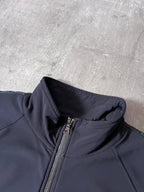 2007 Prada Thin Fleece Lining Lightweight Jacket Navy Men - XL