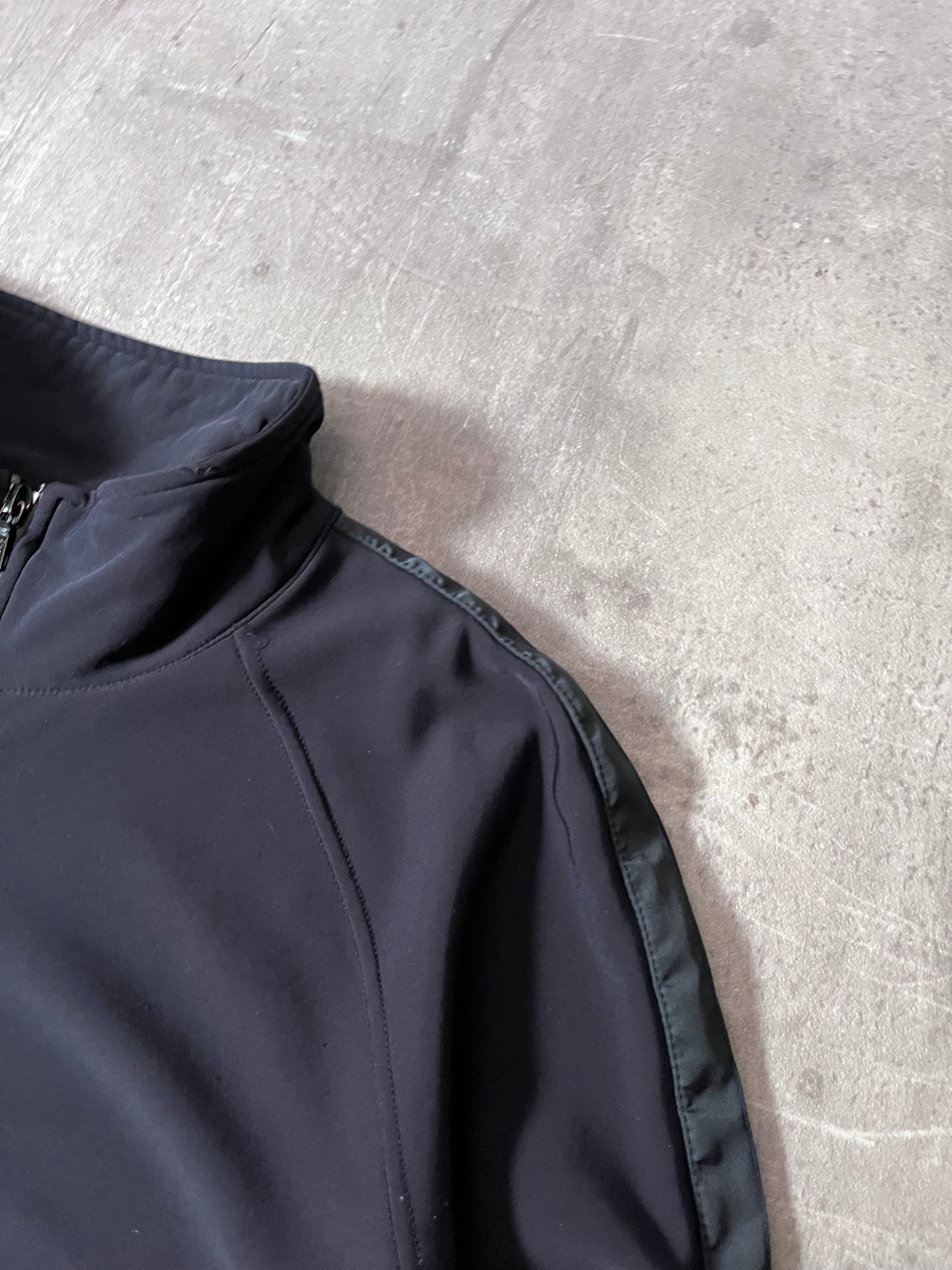 2007 Prada Thin Fleece Lining Lightweight Jacket Navy Men - XL