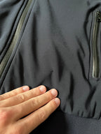 2007 Prada Thin Fleece Lining Lightweight Jacket Navy Men - XL