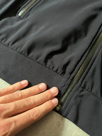 2007 Prada Thin Fleece Lining Lightweight Jacket Navy Men - XL