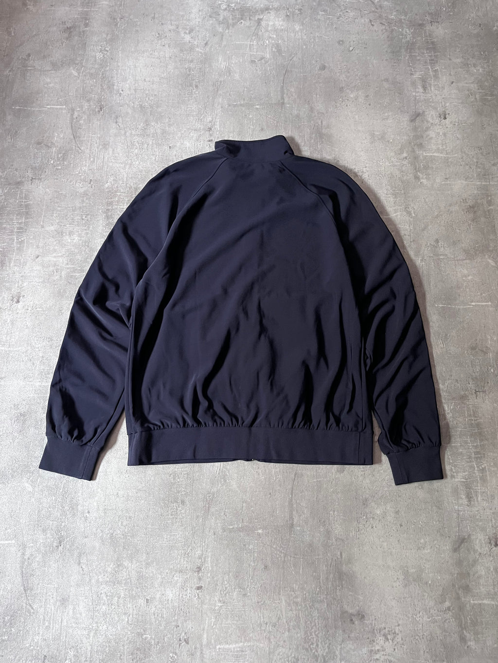 2007 Prada Thin Fleece Lining Lightweight Jacket Navy Men - XL