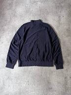 2007 Prada Thin Fleece Lining Lightweight Jacket Navy Men - XL