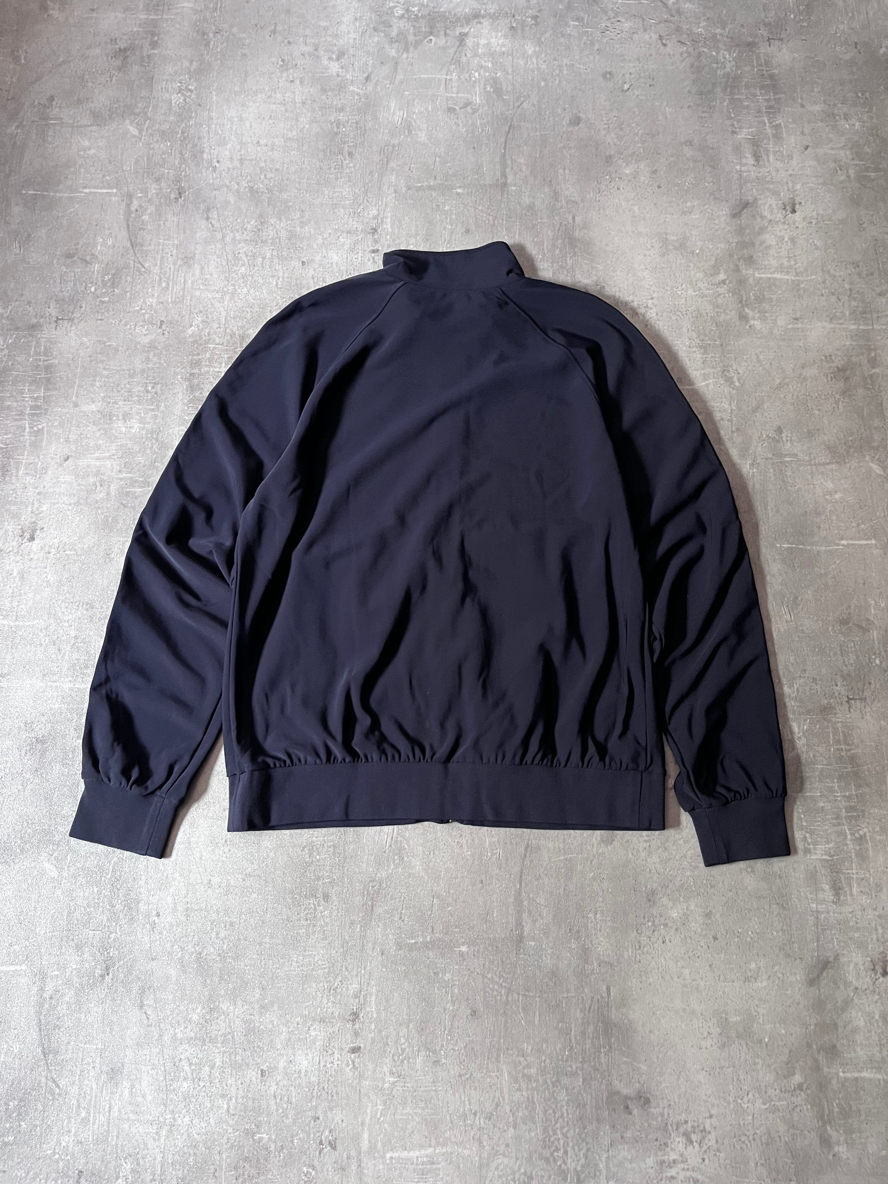 2007 Prada Thin Fleece Lining Lightweight Jacket Navy Men - XL