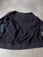 2007 Prada Thin Fleece Lining Lightweight Jacket Navy Men - XL