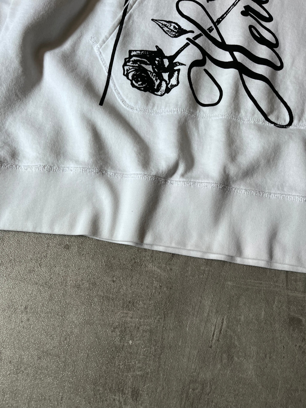 F/W 2019/20 Raf Simons "Heroes Losers" Polo Sweatshirt White Men - M