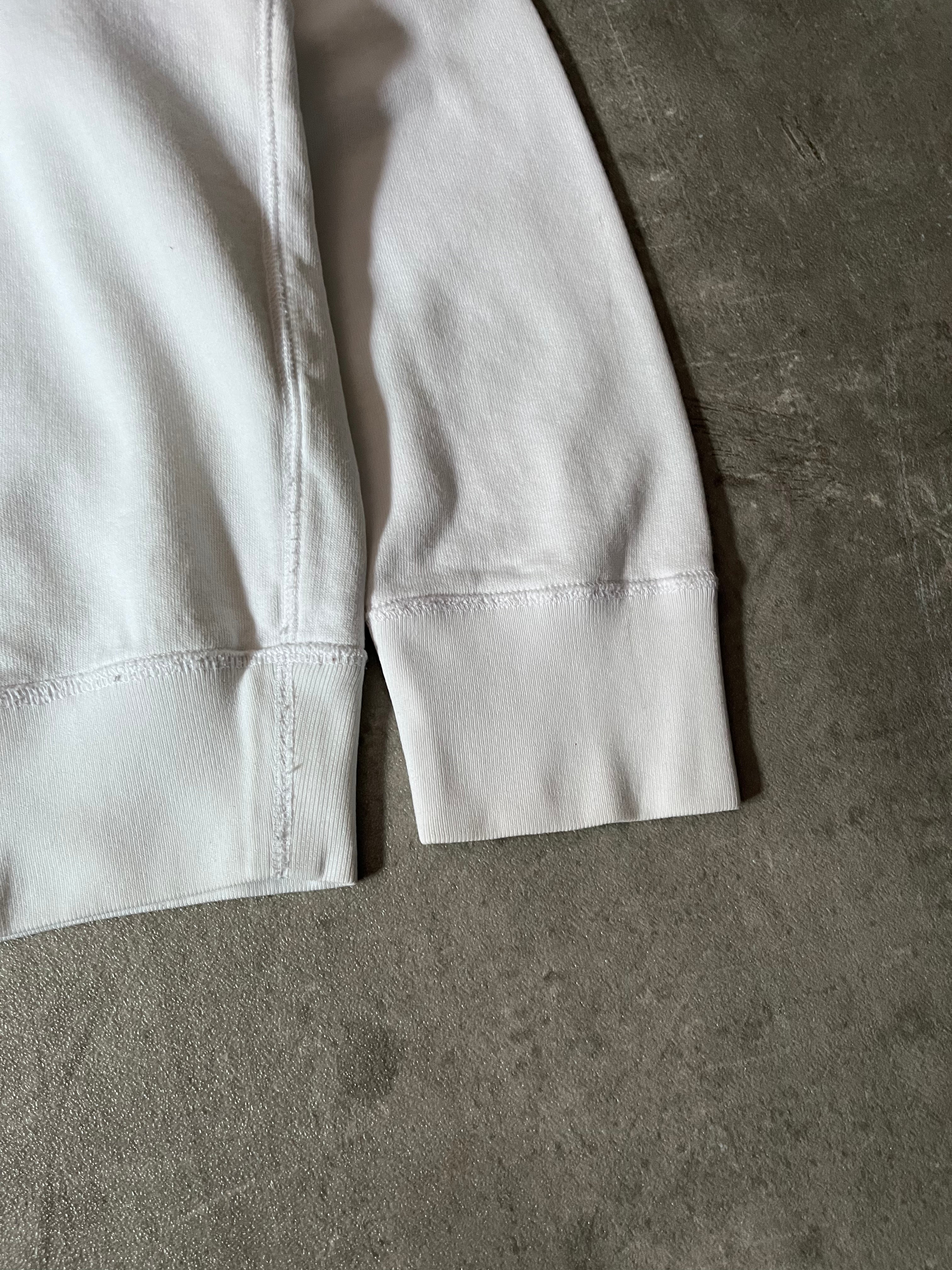 F/W 2019/20 Raf Simons "Heroes Losers" Polo Sweatshirt White Men - M