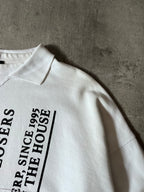 F/W 2019/20 Raf Simons "Heroes Losers" Polo Sweatshirt White Men - M