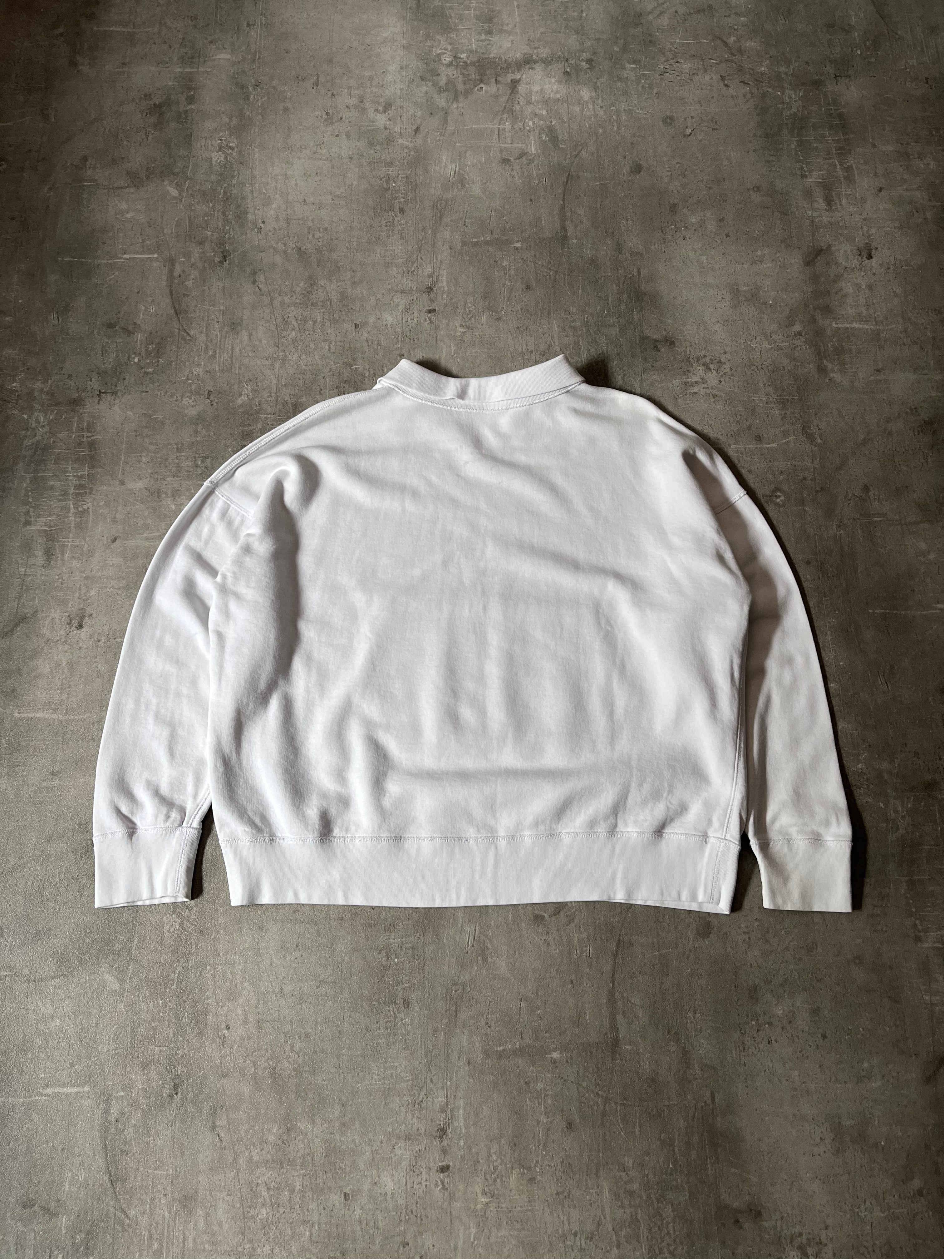 F/W 2019/20 Raf Simons "Heroes Losers" Polo Sweatshirt White Men - M