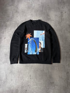 S/S 2015 Raf Simons Rollercoaster Collage Print Sweatshirt Black Men - S