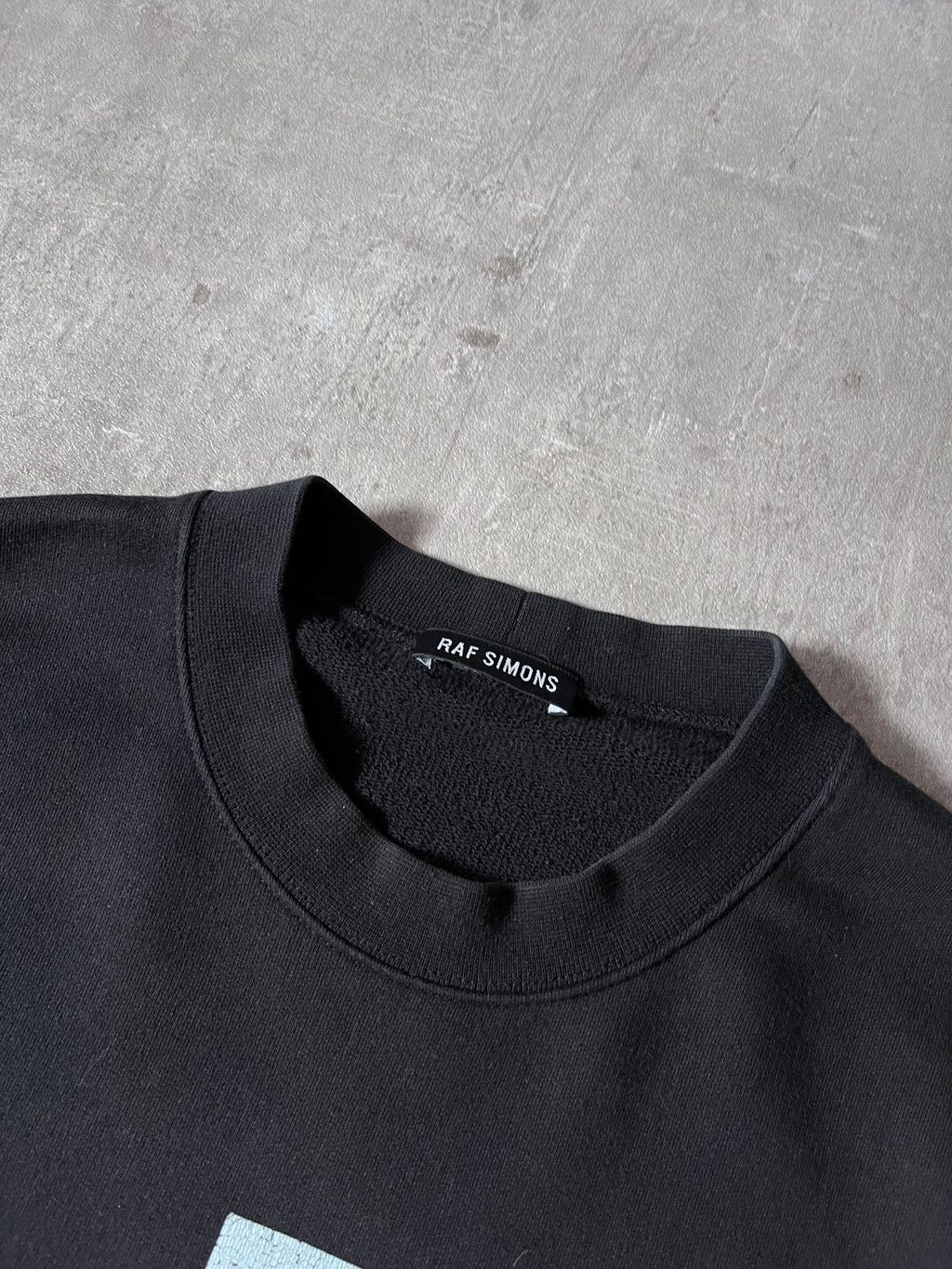 S/S 2015 Raf Simons Rollercoaster Collage Print Sweatshirt Black Men - S