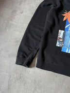 S/S 2015 Raf Simons Rollercoaster Collage Print Sweatshirt Black Men - L