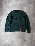 F/W 2016 Raf Simons R Patched Logo Sweatshirt Green Men - XL