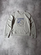 Loewe by JW Anderson Embroidered Logo Sweatshirt Green Men - L