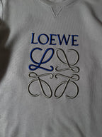 Loewe by JW Anderson Embroidered Logo Sweatshirt Green Men - L
