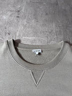 Loewe by JW Anderson Embroidered Logo Sweatshirt Green Men - L