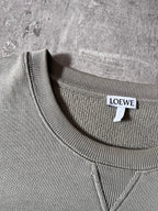 Loewe by JW Anderson Embroidered Logo Sweatshirt Green Men - L