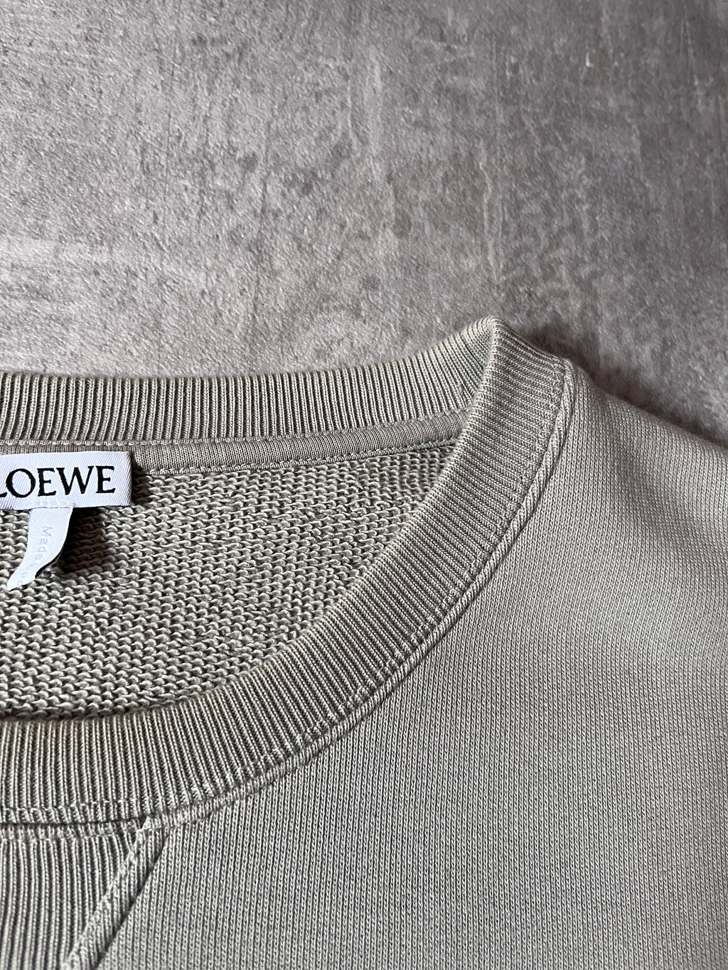 Loewe by JW Anderson Embroidered Logo Sweatshirt Green Men - L