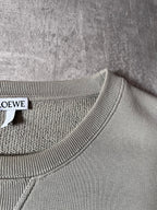 Loewe by JW Anderson Embroidered Logo Sweatshirt Green Men - L