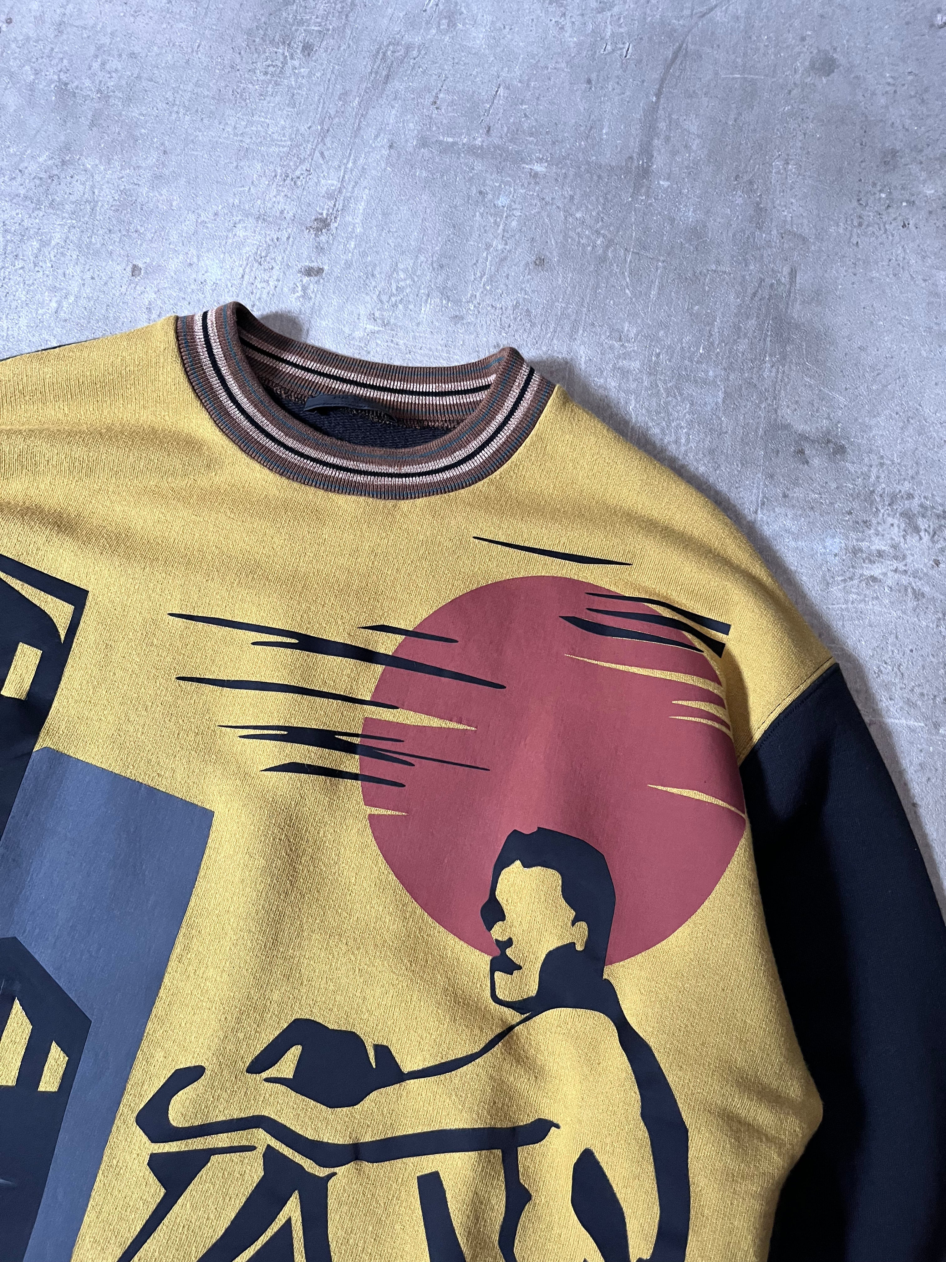 S/S 2014 Prada Sunset Hawaii Print Sweatshirt Multicolor Men -  M