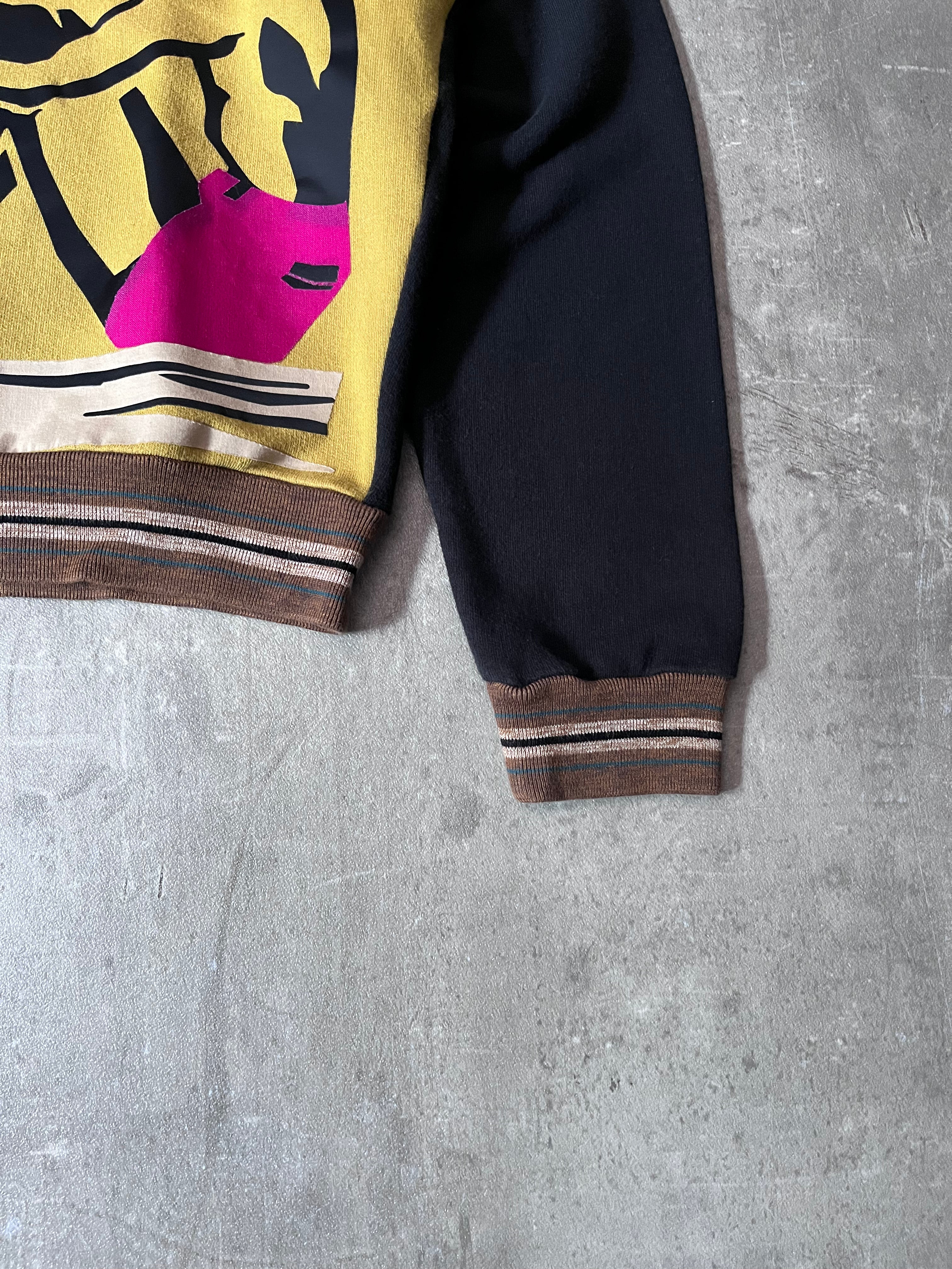 S/S 2014 Prada Sunset Hawaii Print Sweatshirt Multicolor Men -  M